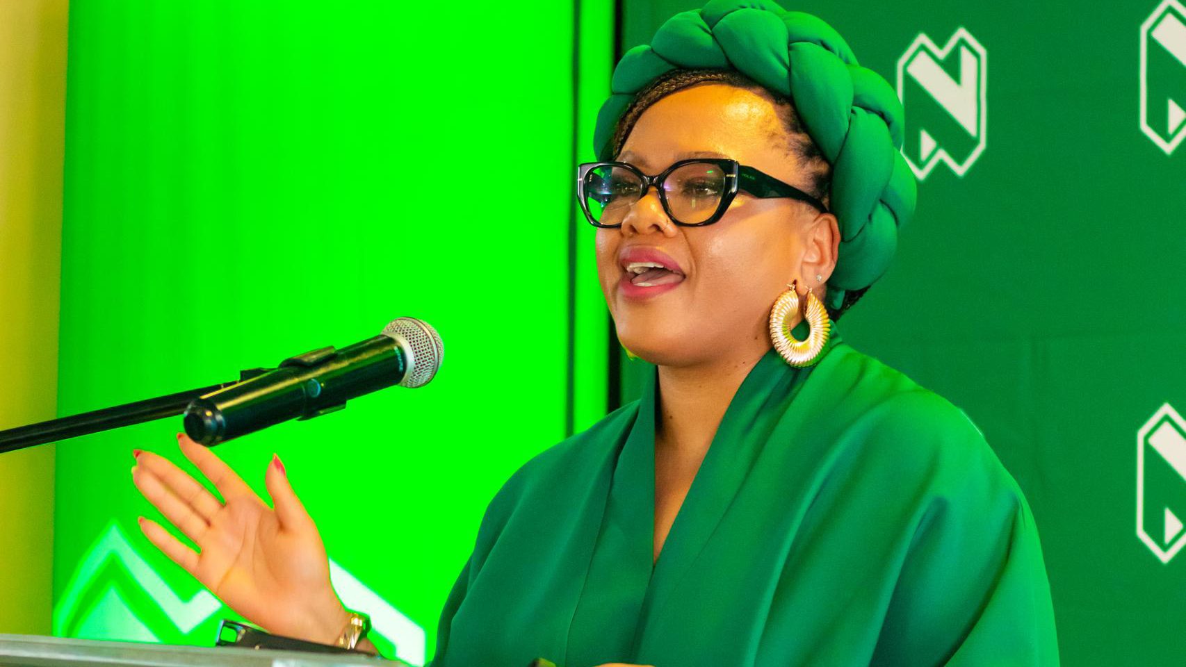 Mokgadi Maloba, Sustainability Expert at Nedbank Group, shared the bank’s continental strategy for sustainable financing.