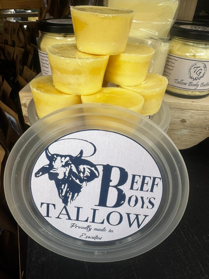Beef Boys Tallow u2013 100% proudly made in Eswatini. Pure, natural, and perfect for cooking or skincare. A true by-product of our nose-to-tail philosophy.