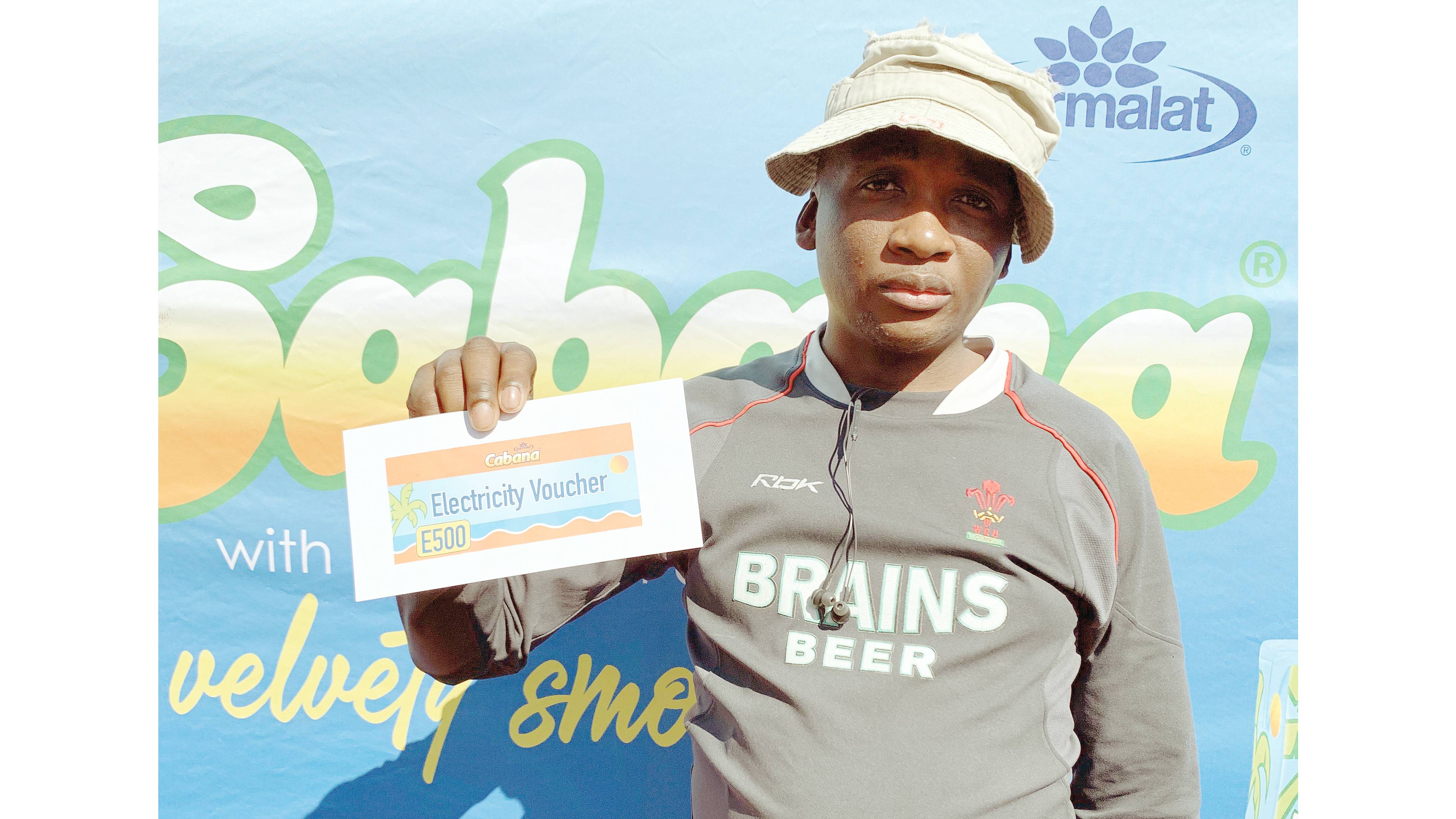 This Cabana fan proves that enjoying your favourite juice can come with big wins. (Courtesy pics)