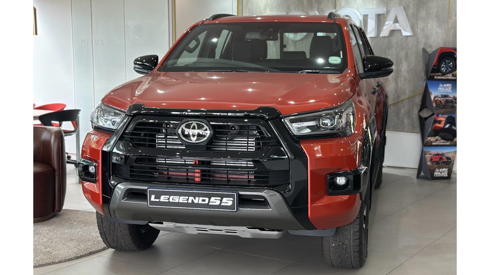The new Legend is now available at NTT Toyota in Mbabane and Manzini branches.