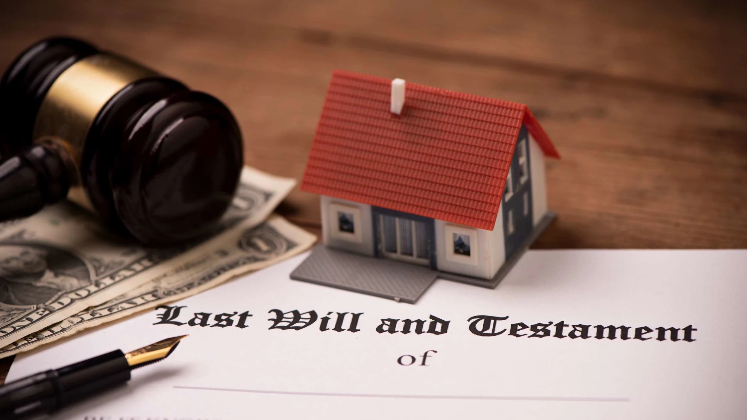 If a person dies testate, property distribution is guided strictly by the will.