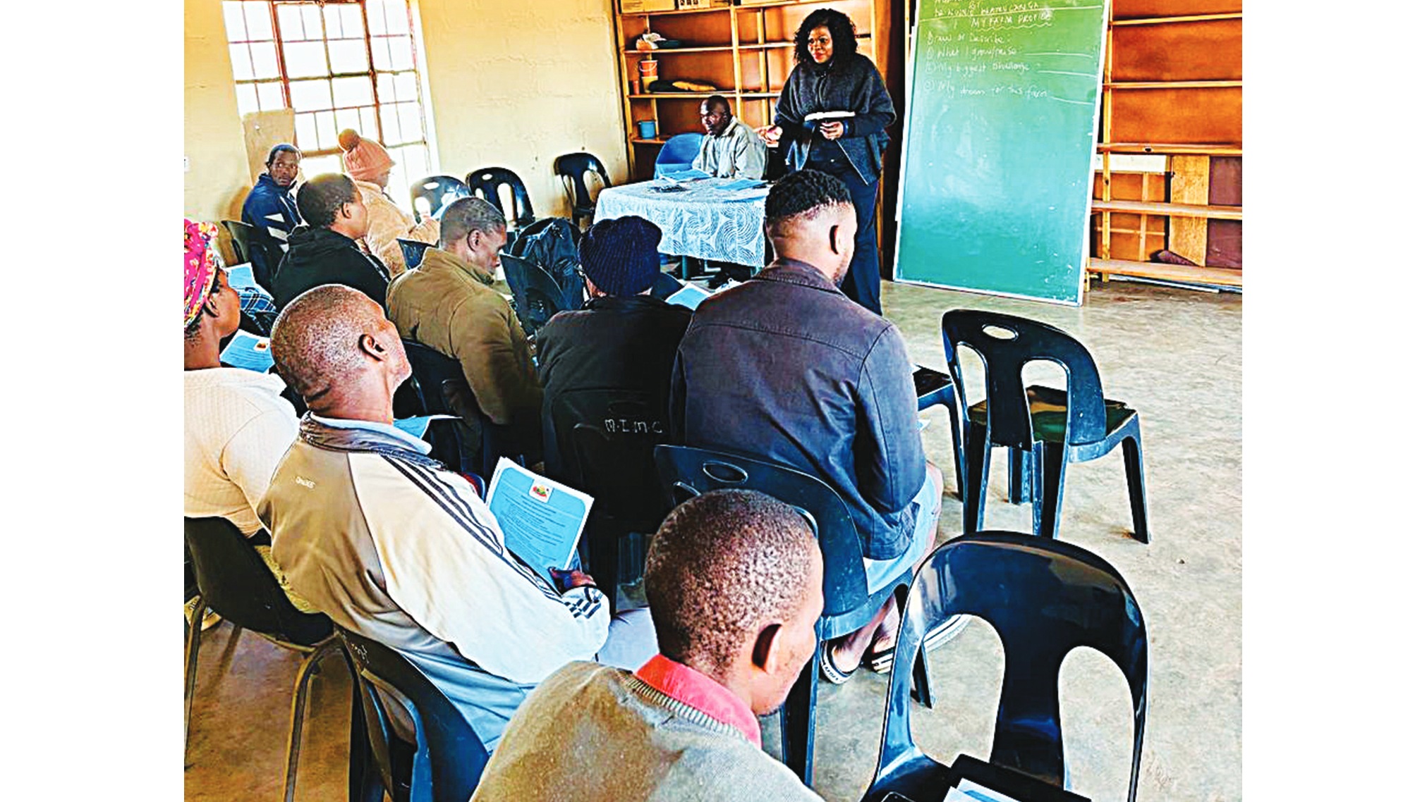 Weekly training sessions are facilitated by Winniefred Wamulanga, a Community Development Specialist attached through the partnership between Super Buddies Club and the United States Peace Corps Response Programme.
