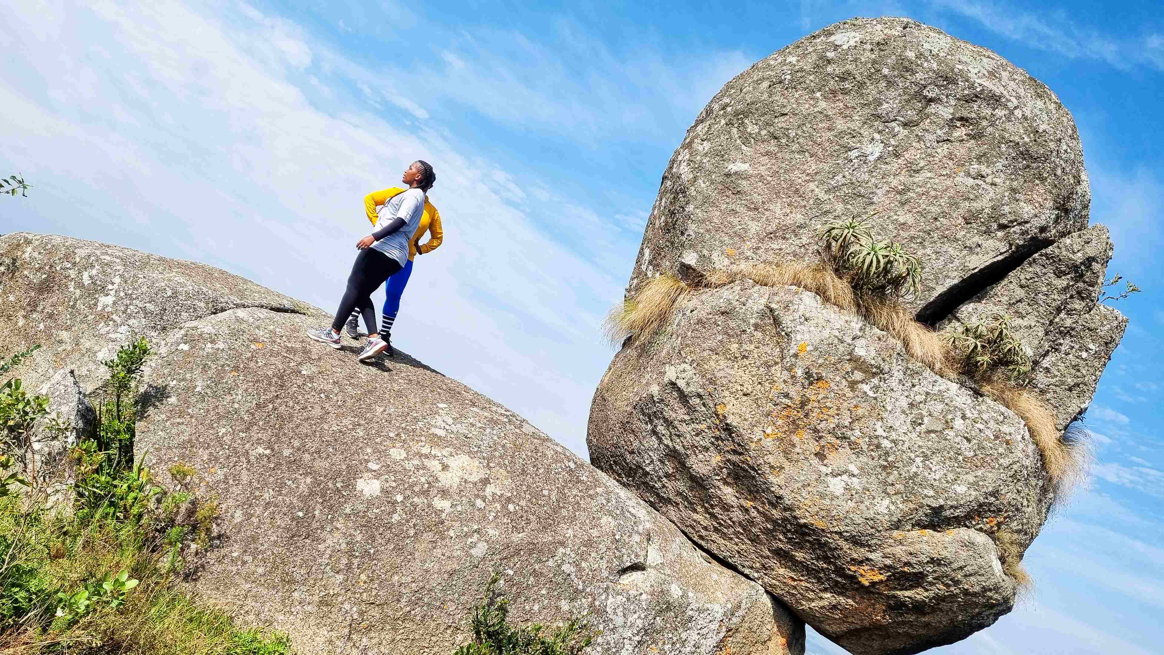 Moments like these are stunning, but it takes mental strength to reach the top.