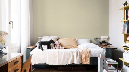 Create a look thatu2019s fun not overpowering and easy to clean with wall and ceiling Soft Velvet.