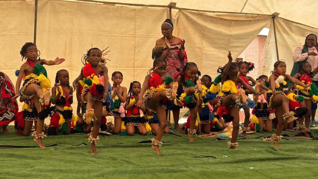 The girls showed them how itu2019s done with their Ingadla dance. The atmosphere was filled with excitement.