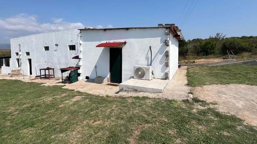 The small flatlet with air conditioning for manager, a feed storeroom and a  staff tearoom.