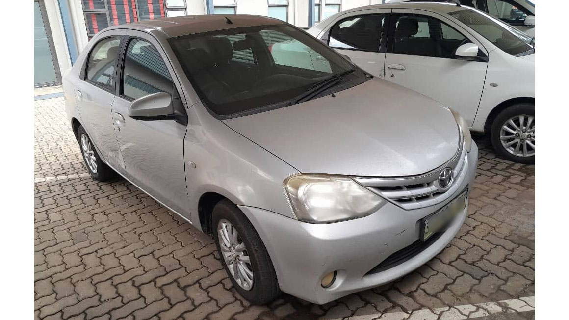 2016 Toyota Etios 1.5 XS/Sprint Sedan Manual, known for its fuel efficiency and affordability.