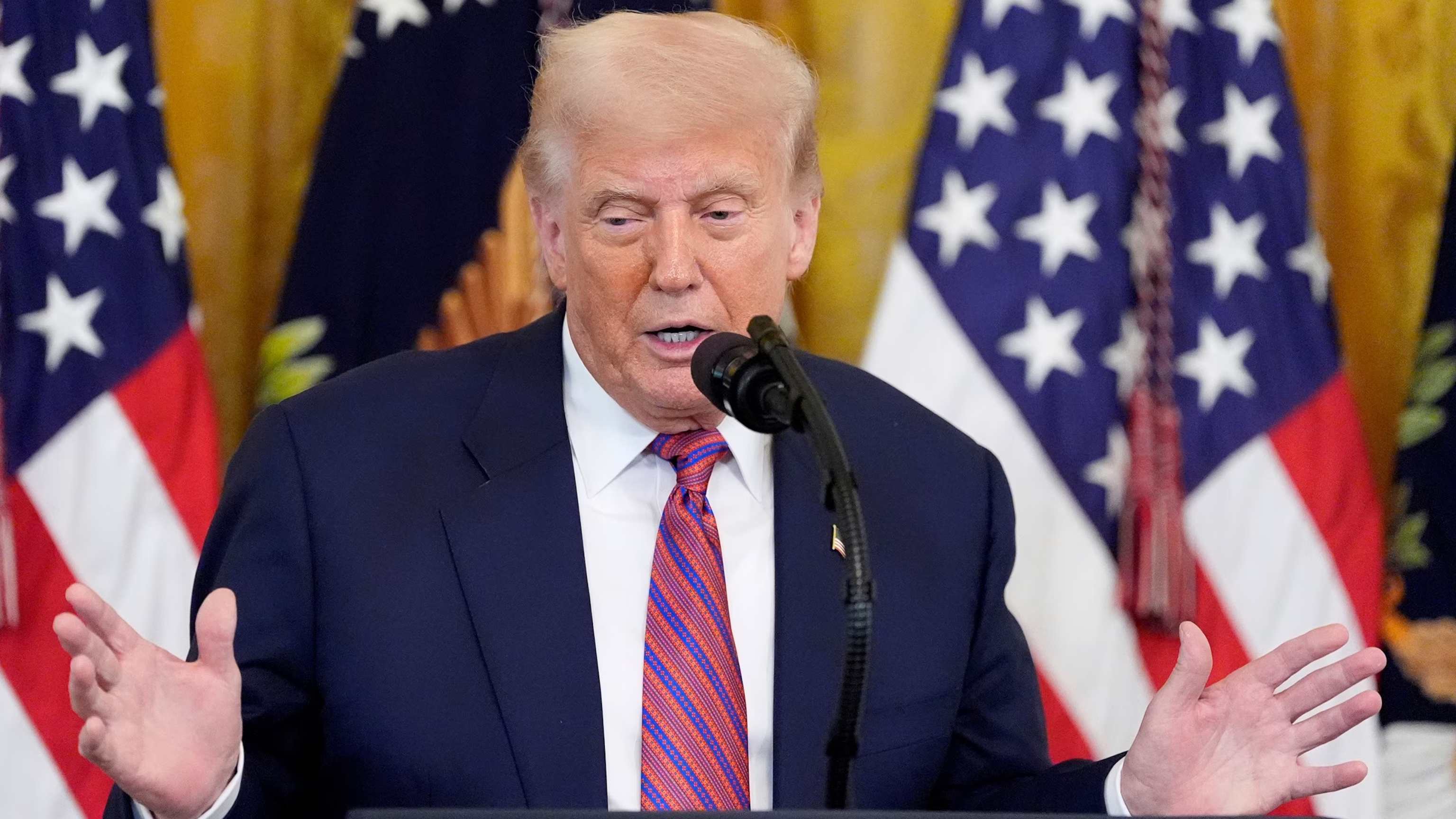 Donald Trump was informed months ago by Pam Bondi that his name appears ‘multiple times’ in the Jeffrey Epstein files. (Pic: Sourced)