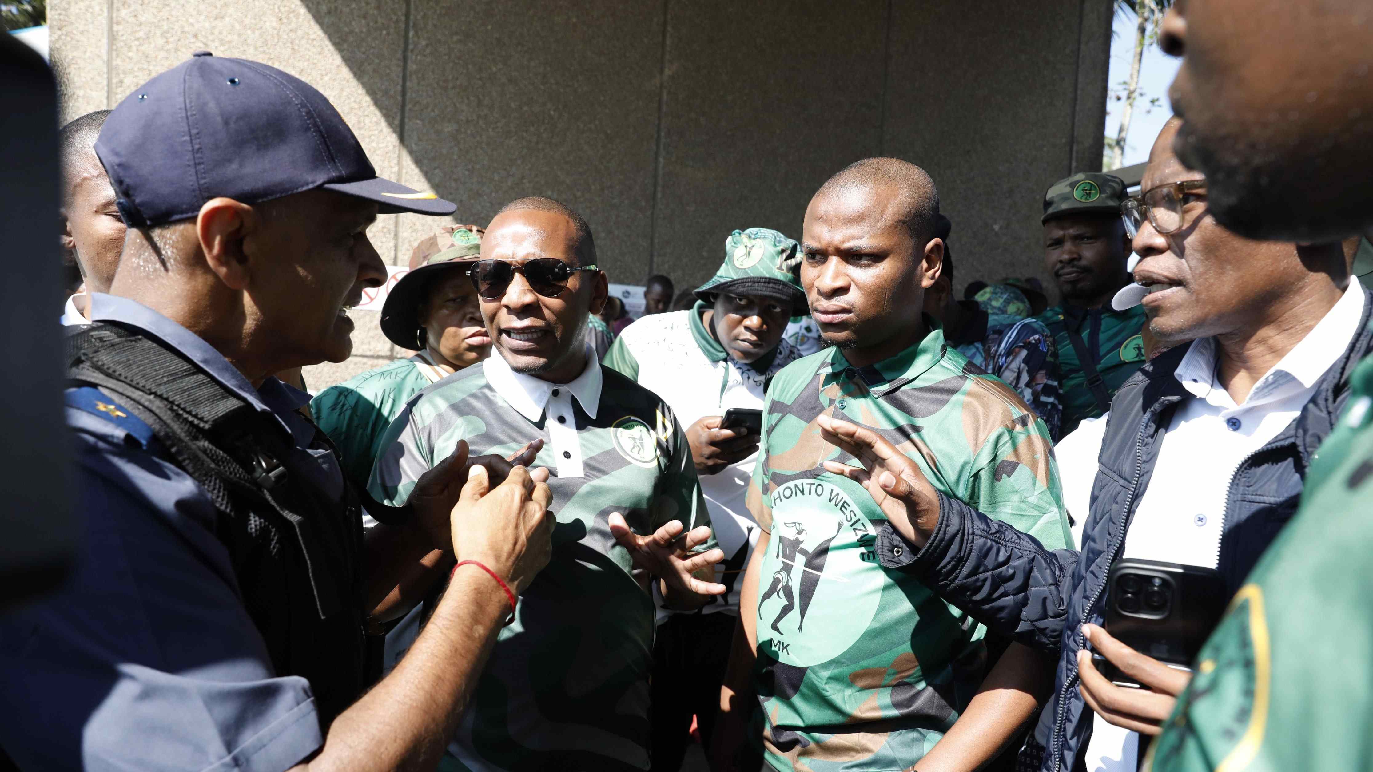 MK Party holds protest at Inkosi Albert Luthuli hospital