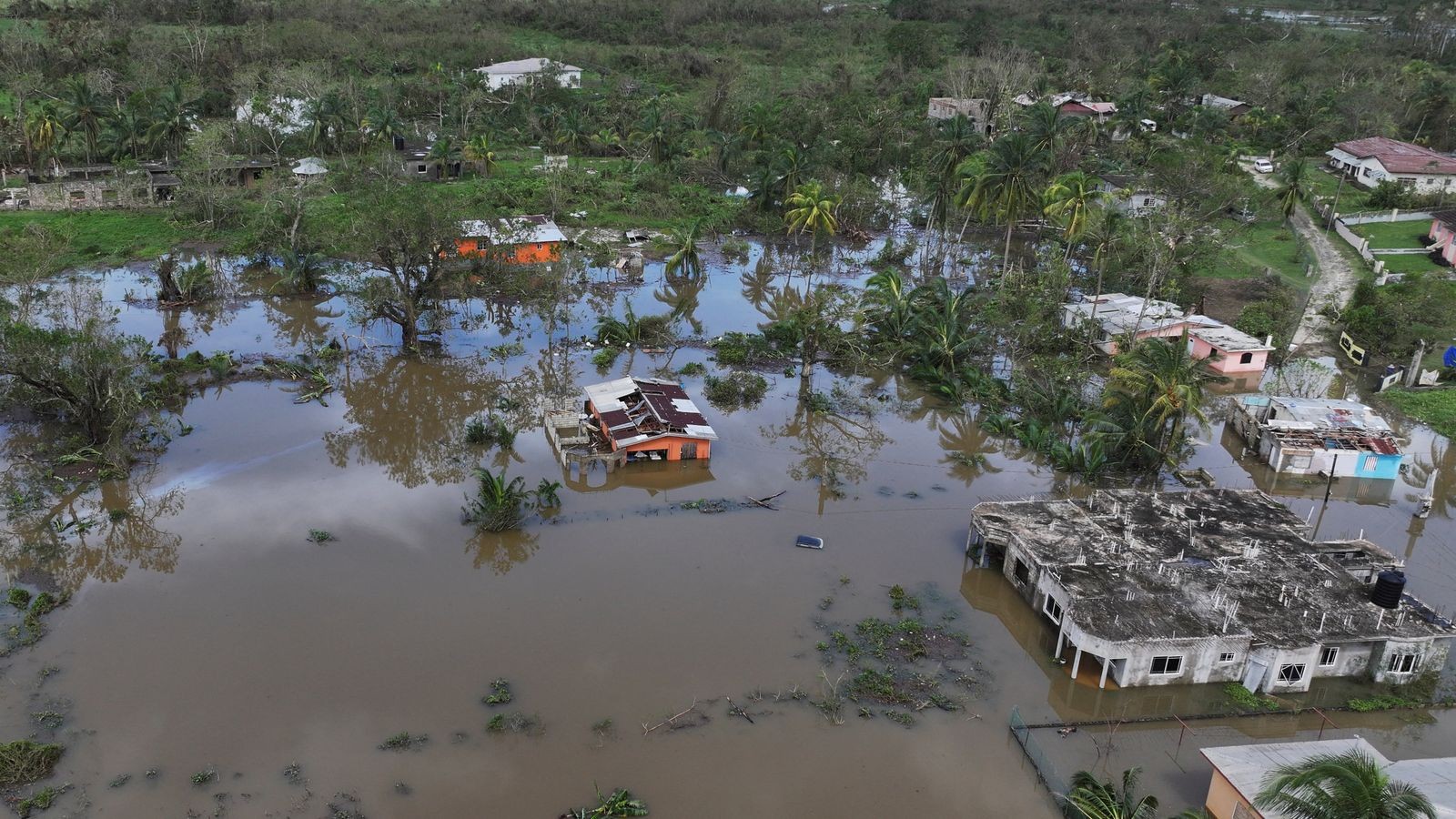 Disaster zone Jamaica