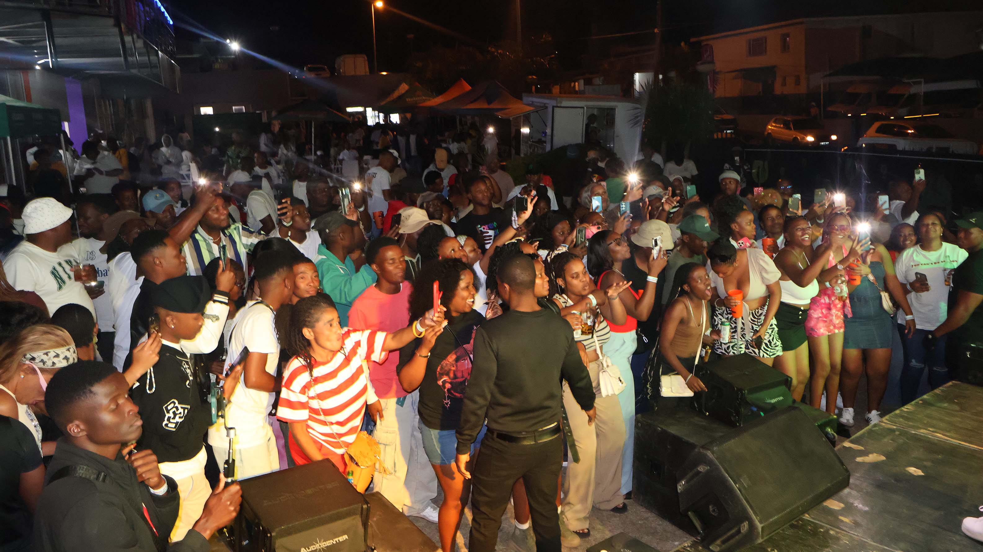 Patrons having a blast during one of the performances delivered at this year’s Spring Bash hosted at iF’s Lounge.