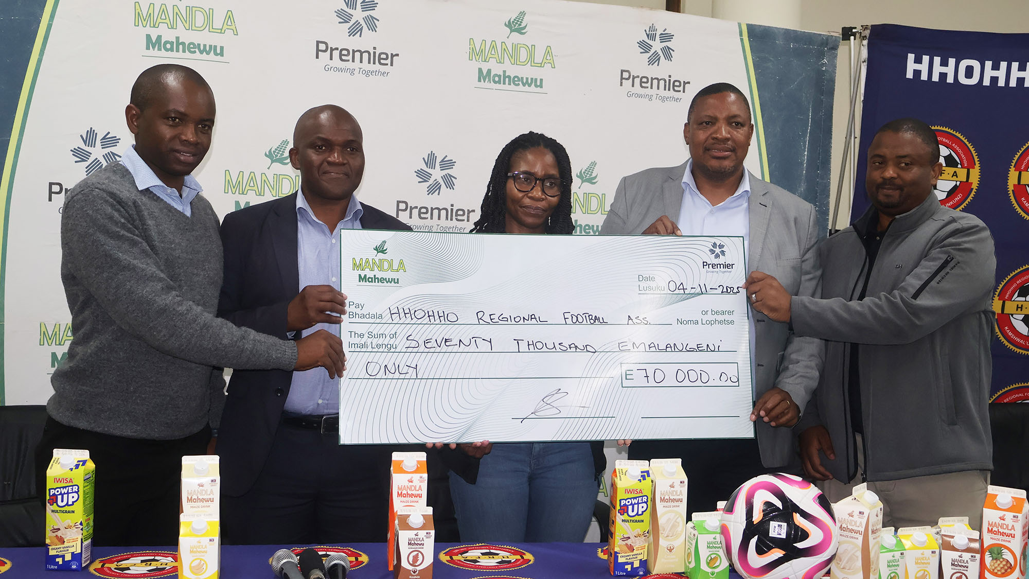 Mandla Mahewu’s E70k for Mbabane League
