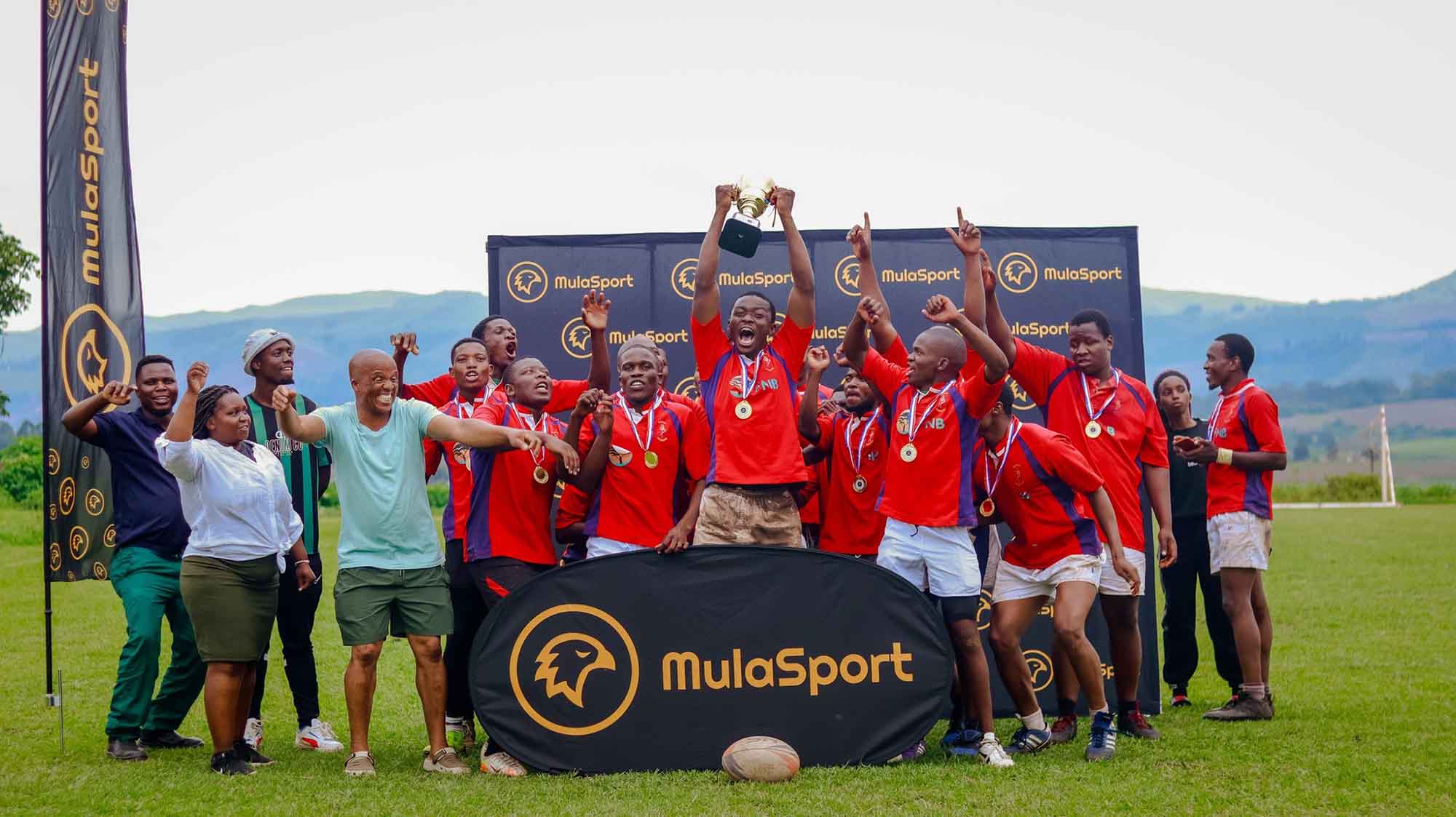 Mliba Buffaloes were crowned the MulaSport ERU Senior 10s Knockout Tournament 2025 champions on Saturday. (Courtesy pic)