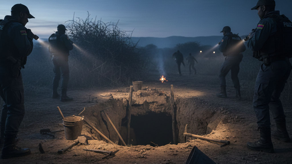 A few suspects arrested. A shaft sealed. Equipment confiscated. Compared to industrial mining giants elsewhere on the continent, the country’s illegal gold operations may appear almost insignificant.