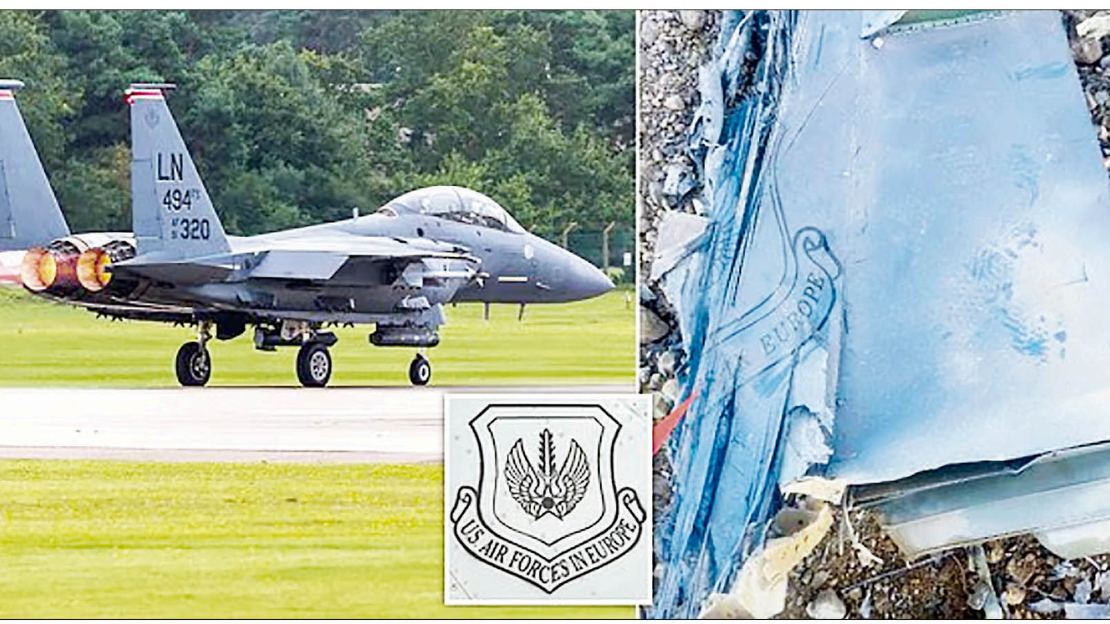 Frantic hunt for US pilot