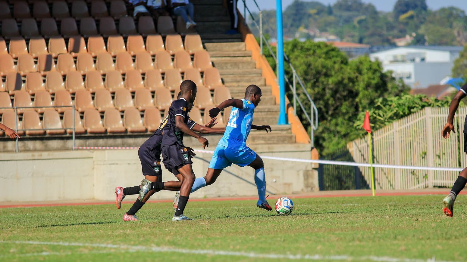 Ubombo Sugar FC fought back to secure a hard-earned 2-2 draw against a relentless Royal Leopard side in an MTN Premier League match played at the Mavuso Sports Centre yesterday. (Royal Leopard FB page)