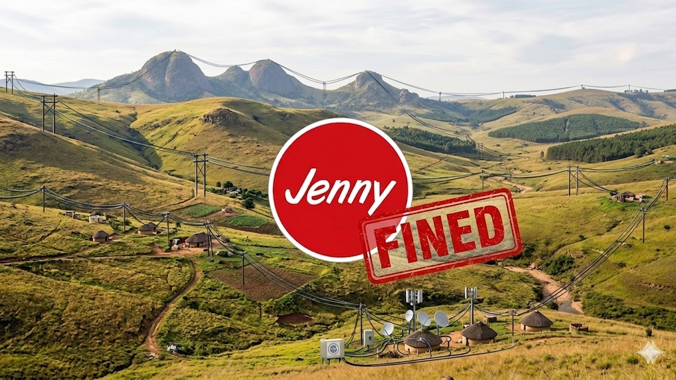 Jenny internet fined E150 000 in fibre link dispute
