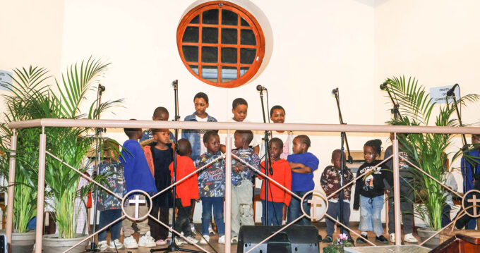 The children from New Hope Centre gave the sweetest moment of the night with a play and a song drawn from Luke 15 of the shepherd who left the 99 sheep to find one.