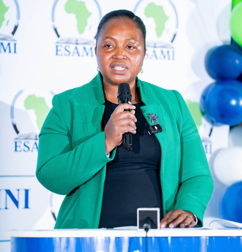 Guest of Honour Judge Lungile Msimango shares how her ESAMI degree gave her the leadership tools needed to manage superior courts.