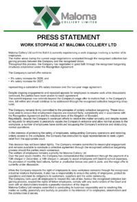 Statement
