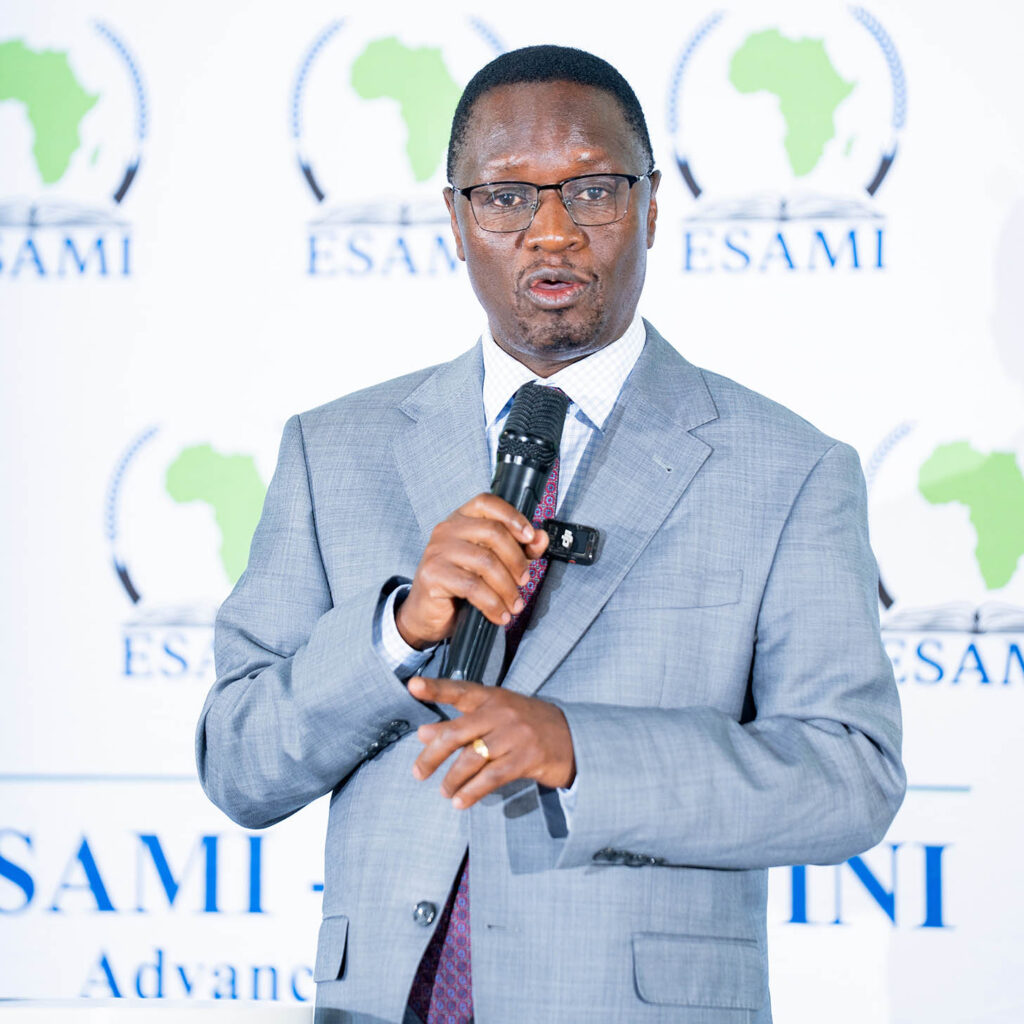 ESAMI Director General Proffesor Peter Kiuluku celebrates the institute's 50-year history.