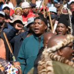 One of the anti-migration protest leaders and former radio personality Ngizwe Mchunu came under fire for trying to influence anti-immigration activists to stop protesting, as they were denting the image of the country and the economy. (Pic: The Citizen)