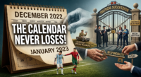 I have finally settled the GOAT debate. It wasn’t Lionel Messi. It wasn’t Cristiano Ronaldo. It was a calendar. Turns out calendars are undefeated.