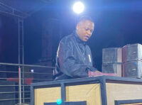 Oscar Mbo on the ones and twos.(Courtesy pics)