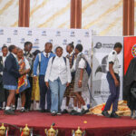 One of the schools during this year’s Inyatsi Schools Arts competition.