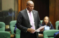 Prime Minister, Russell Mmiso Dlamini responding to some of the questions raised by some Members of Parliament.