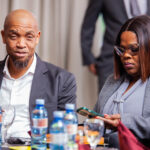 Revenue Appeals Tribunal Chief Executive Officer Nelisiwe Hlophe (R) and Eswatini Revenue Service Commissioner General Brightwell Nkambule. (Pic: Revenue Appeals Tribunal)