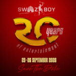 The logo for the two decades celebrations.