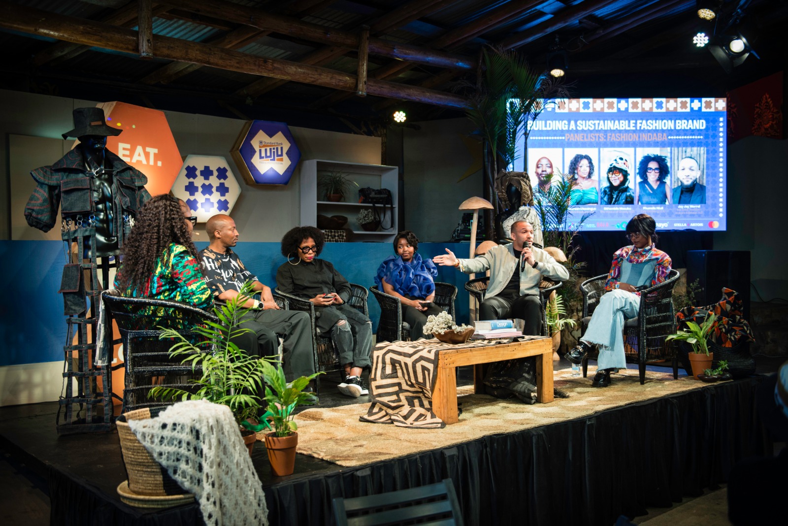 Fashion Indaba, Luju Festival 2025. (Photo: Bram Lammers)