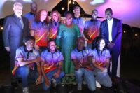 The Deputy Prime Minister, Thulisile Dladla, on behalf of the Prime Minister, Russell Mmiso Dlamini, has officially seen off Team Eswatini as they prepare to travel to the Glasgow 2026 Commonwealth Games. (Pic: Nimrod Hlophe)