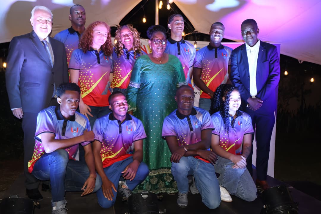 The Deputy Prime Minister, Thulisile Dladla, on behalf of the Prime Minister, Russell Mmiso Dlamini, has officially seen off Team Eswatini as they prepare to travel to the Glasgow 2026 Commonwealth Games. (Pic: Nimrod Hlophe)