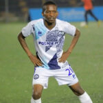 Uganda Police midfielder Sizwe Gwebu and his club are reportedly not on the same page. (Pic: Uganda Police FB Page)