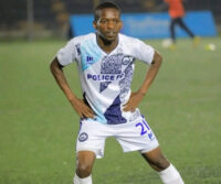Uganda Police midfielder Sizwe Gwebu and his club are reportedly not on the same page. (Pic: Uganda Police FB Page)