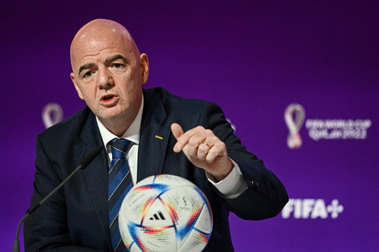 FIFA President Gianni Infantino. (Pic: Getty Images)