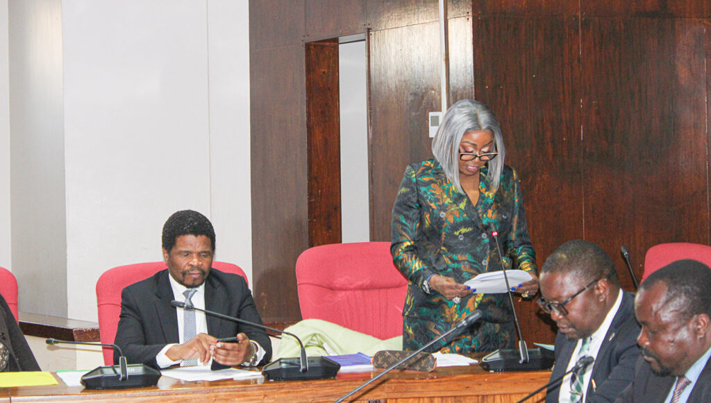 Minister for Information, Communications and Technology (ICT) Savannah Maziya.