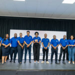 Prince Mcwasho was part of a group that was awarded for an impressive presentation.