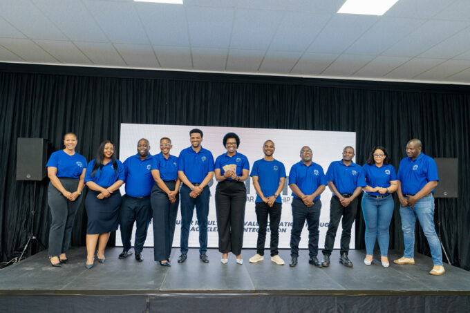 Prince Mcwasho was part of a group that was awarded for an impressive presentation.