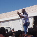 Well-known comedian Jacob Shongwe, whose stage name is Gedlembane.