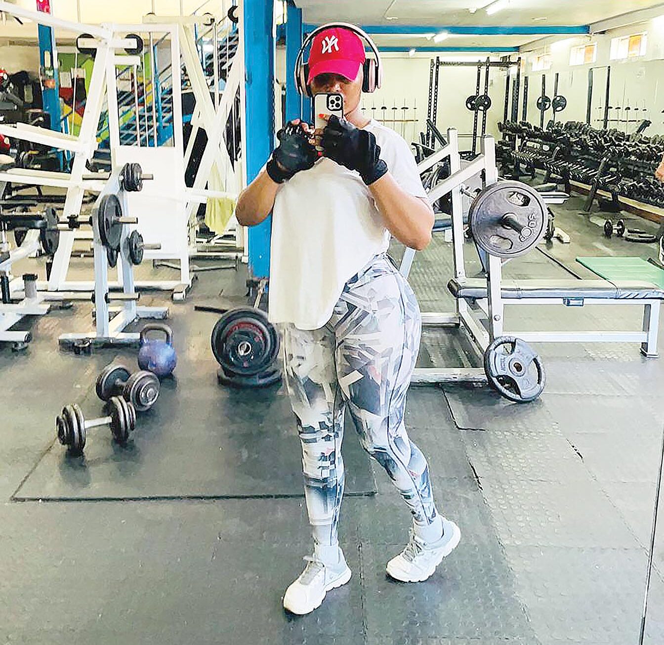 Futhi Dlamini combines weightlifting, cardio, boot camps and running to achieve a balanced fitness approach. (courtesy pic)