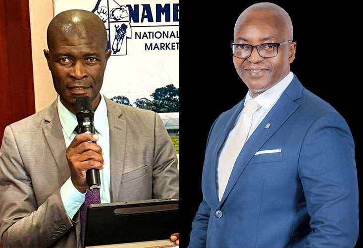 NAMBaord Chief Executive Officer Bhekizwe Maziya. (RIGHT) Business Eswatini Chief Executive Officer Nathi Dlamini. (File pics)