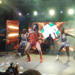 Local Artist Mandisa Mamba performing at the recent Standard Bank Luju Food and Lifestyle Festival's Honeycomb stage. (Courtesy pic)
