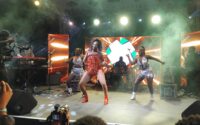 Local Artist Mandisa Mamba performing at the recent Standard Bank Luju Food and Lifestyle Festival's Honeycomb stage. (Courtesy pic)