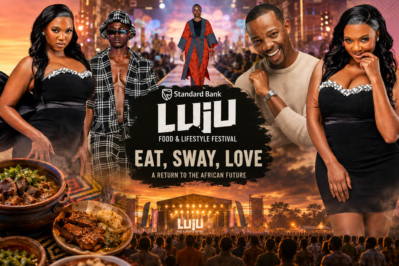 The Standard Bank Luju Food & Lifestyle Festival is upon us with this edition being their biggest festival to date.
