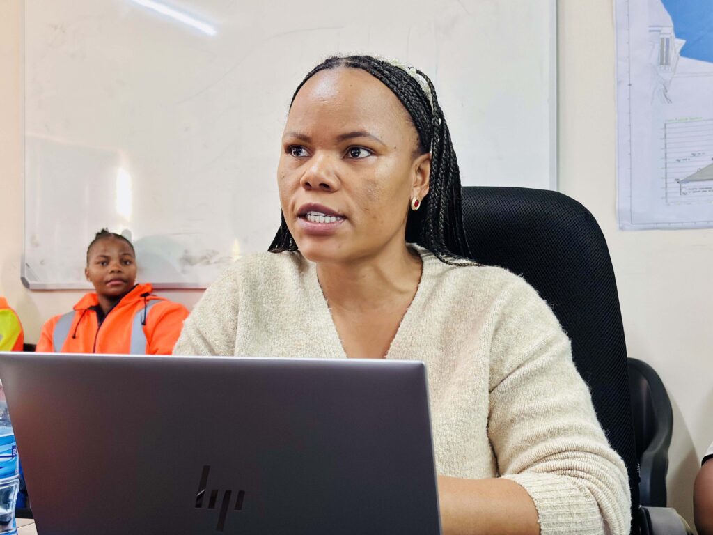 Eswatini Water and Agricultural Development Enterprise Environment Manager Futhi Dlamini.(Pics: Nhlanganiso Mkhonta)
