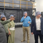 During a visit to the nearly completed processing facility in Matsapha on Monday, Minister of Commerce, Industry and Trade Manqoba Khumalo welcomed the investment, describing it as a strategic addition to the country's manufacturing and export base. (Pics: Ministry of Commerce, Industry and Trade)