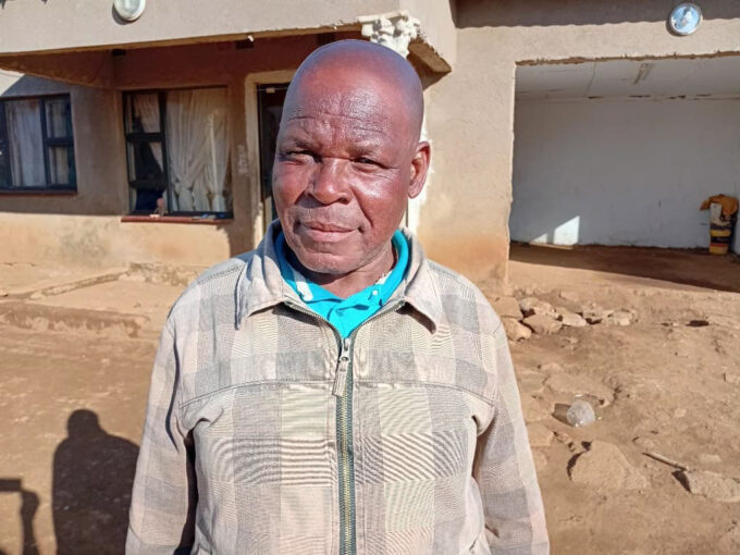 Absalom Gamedze who discovered Mefika Gamedze’s body at Emakhuleni Forest. (Courtesy pics)